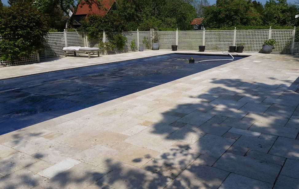 Natural Stone Patio Cleaning After