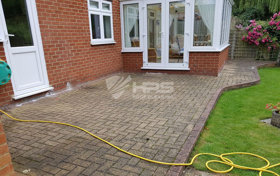 Block Paving Cleaning Services Before