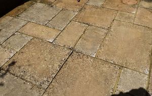 Removing Black Spots from Patios