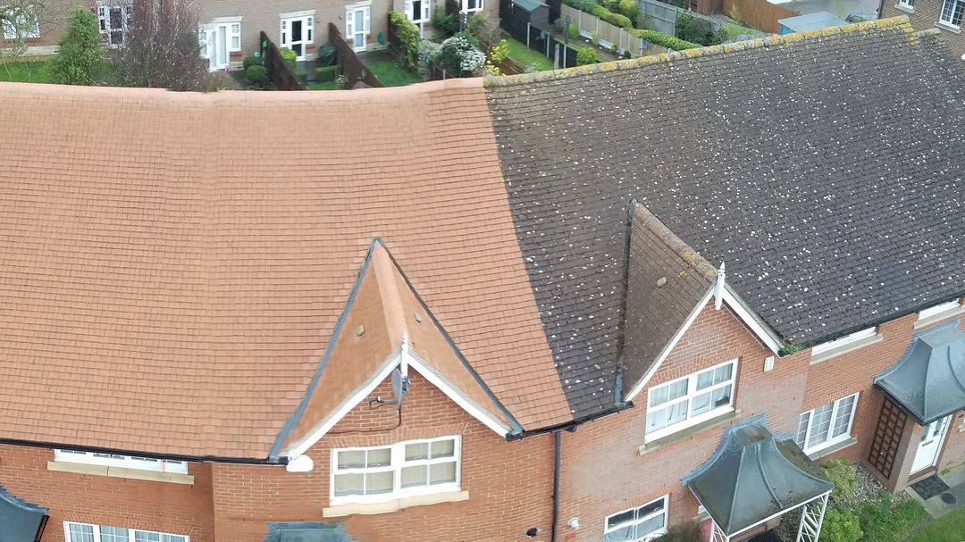 Roof cleaning in Essex