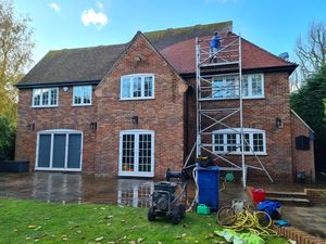 Scaffold tower roof cleaning Essex