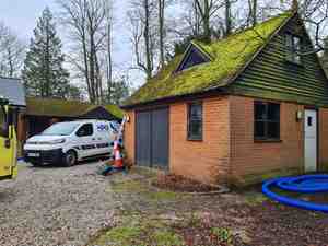 Moss on roof Essex